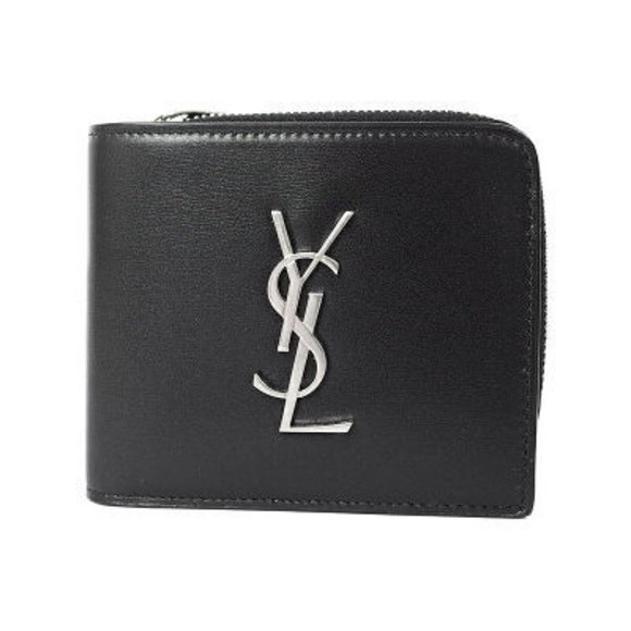 SAINT LAURENT PARIS Monogram Bifold Wallet - Picture 1 of 5